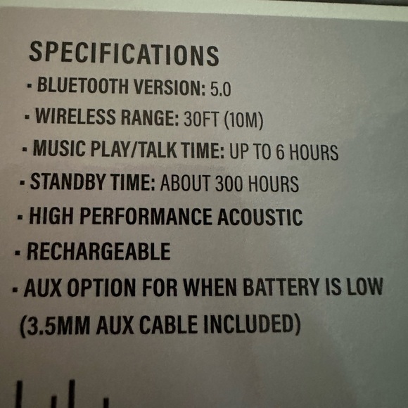 NWT: wireless headphone combo - Picture 3 of 4